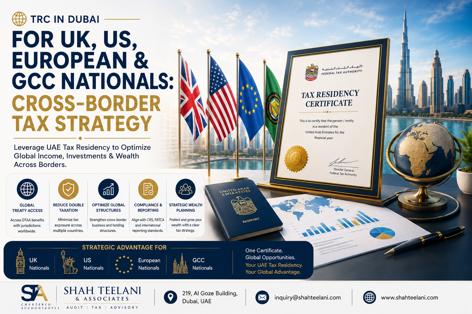 Corporate TRC Documents Dubai — Shah Teelani & Associates